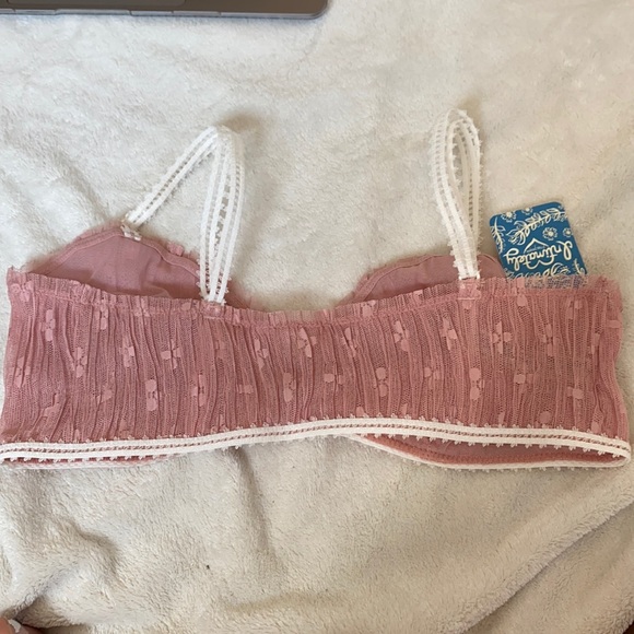 Free People Pink Lace Bralette - Picture 6 of 6